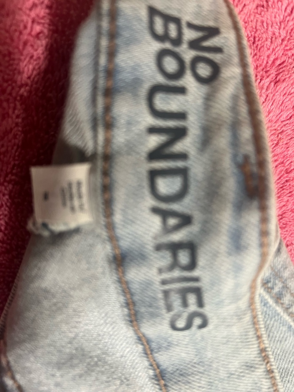 No Boundaries Light Blue Jean Shorts